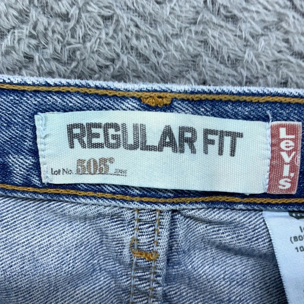 Levi's 505 Jeans Mens 38x30 Blue Y2K Vintage Regular Fit Straight Leg
